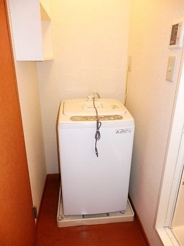 洗面設備　室内洗濯機置き場