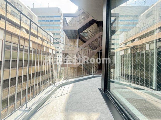 バルコニー　落ち着いた時間を過ごせるバルコニーです