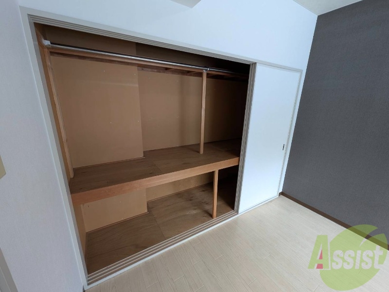 収納　収納を開けてみました！たくさん入りそうですね～