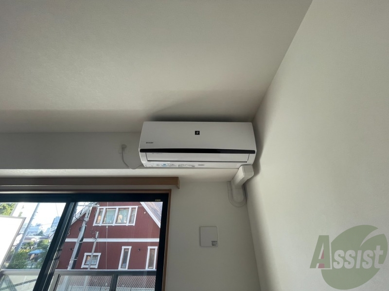 その他設備　エアコンが付いているので夏も冬も快適ですね～