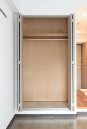 収納　クローゼットです