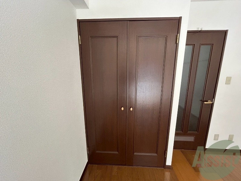 収納　大きめの収納です。有効活用してお部屋を広く使えますね。