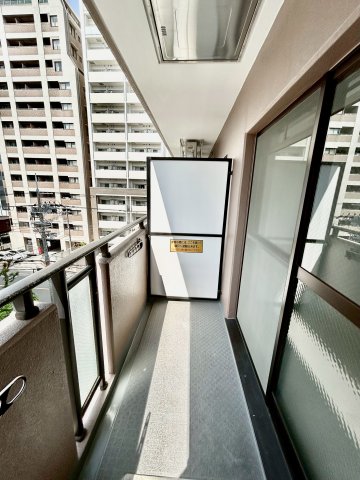 バルコニー　全戸南向き