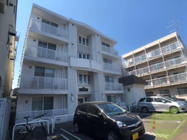 建物外観　札幌市北区北２１条西「グランメールセンチュリーＮ２１」