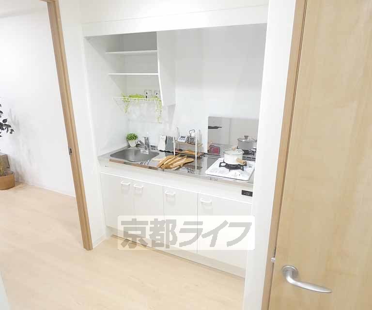 キッチン　モデルルームです。