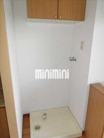 その他部屋・スペース　収納棚も付いた室内洗濯機置き場