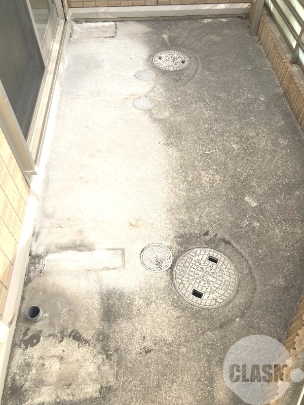 バルコニー　南向きです♪