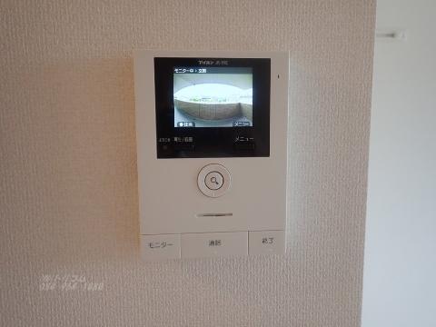 セキュリティ　カメラ付インターホン（イメージ）
