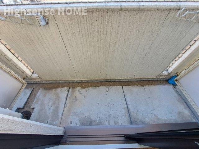 バルコニー　広々としたバルコニーです