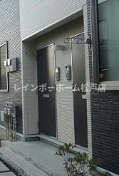 玄関　ゆったりとした玄関です