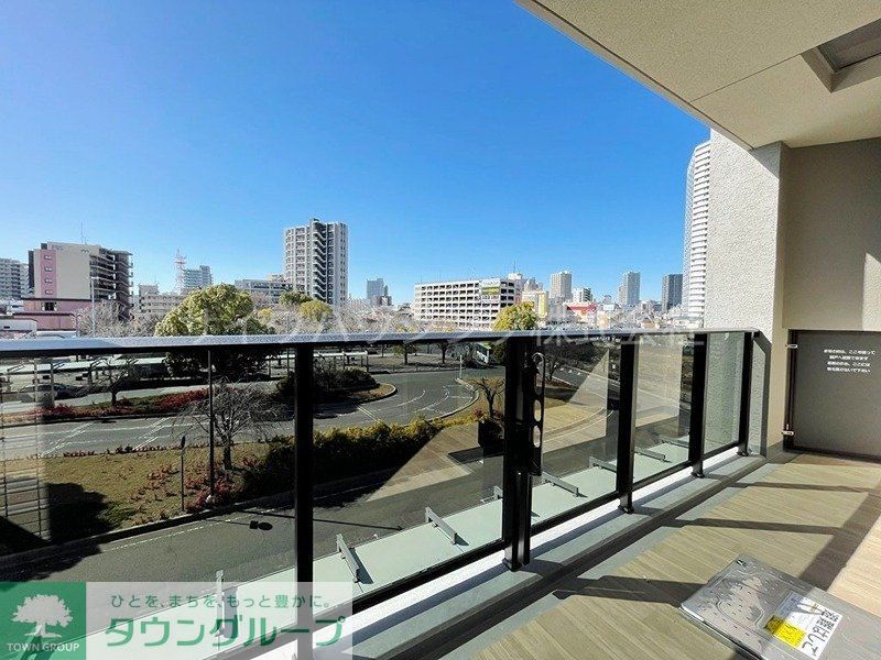 バルコニー　眺望