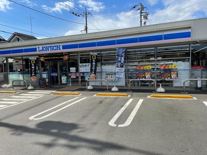コンビニ　ローソン上草柳八丁目店（コンビニ）まで243m