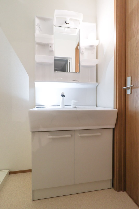 洗面設備　図面と現状に相違がある場合には現状を優先