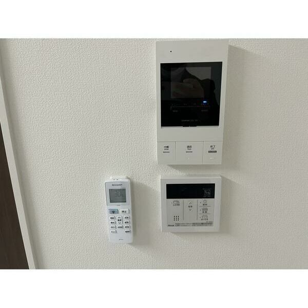 セキュリティ　モニター付きインターホン★