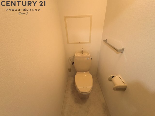 トイレ　ゆったり落ち着けるトイレです
