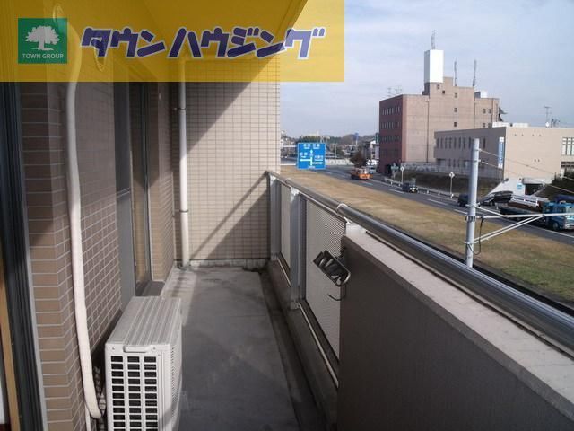 バルコニー　日当り良好のバルコニーです