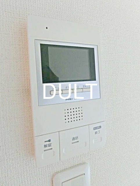 セキュリティ　モニター付きインターホンです。