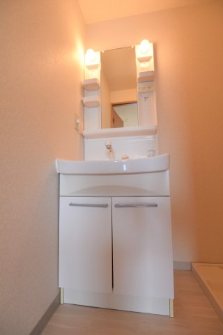 洗面設備　同物件、別号室の写真です。