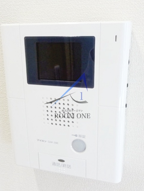 セキュリティ　モニター付きインターホンです。