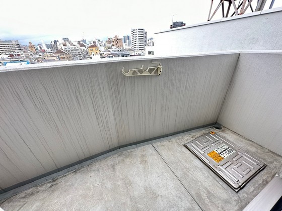 バルコニー　※別部屋の写真です