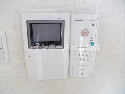 セキュリティ　モニター付きインターホンになります