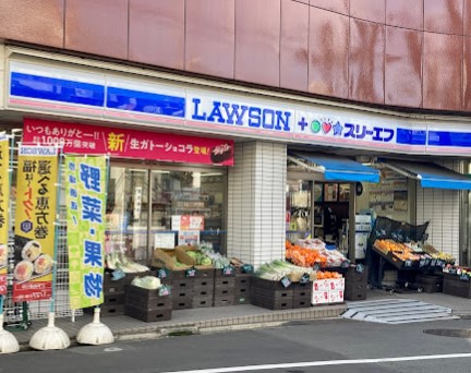 コンビニ　ローソン・スリーエフ 港北妙蓮寺店（コンビニ）まで1055m