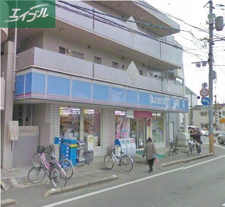 コンビニ　ローソン岡山法界院店（コンビニ）まで446m