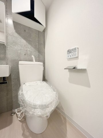 トイレ　ゆったりとした空間のトイレです