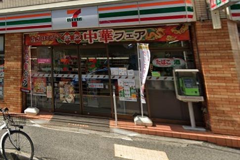 コンビニ　セブンイレブン川崎神明町店（コンビニ）まで320m