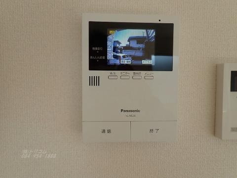 セキュリティ　カメラ付インターホン（イメージ）