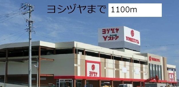 スーパー　ヨシヅヤ（スーパー）まで1100m