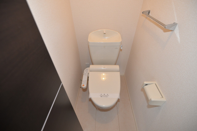 トイレ　ゆったりとした空間のトイレです