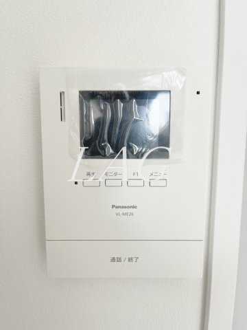 セキュリティ　モニター付きインターフォンです。