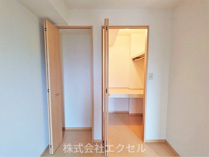 収納　ウォークインクローゼット