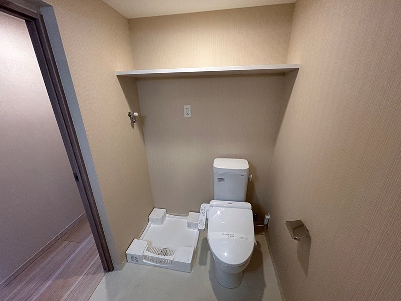 トイレ　ウォシュレット付きのトイレです。