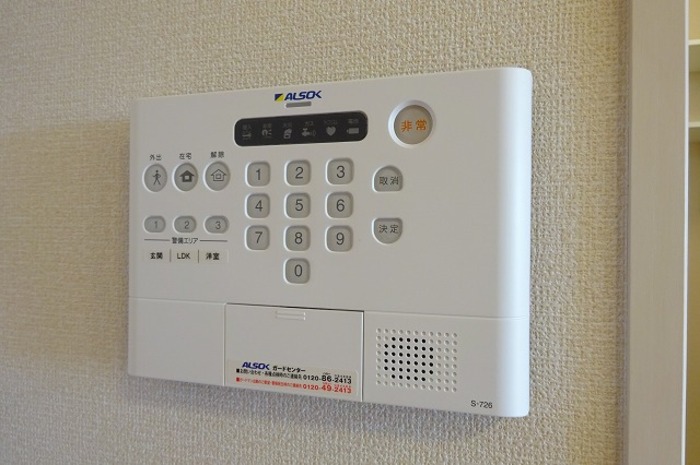 セキュリティ　ＡＬＳＯＫホームセキュリティー搭載
