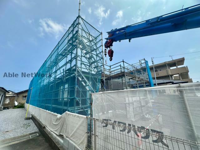 建物外観　建築中