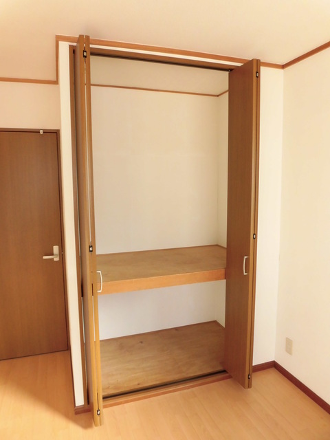 収納　洋室にはクローゼットがあります