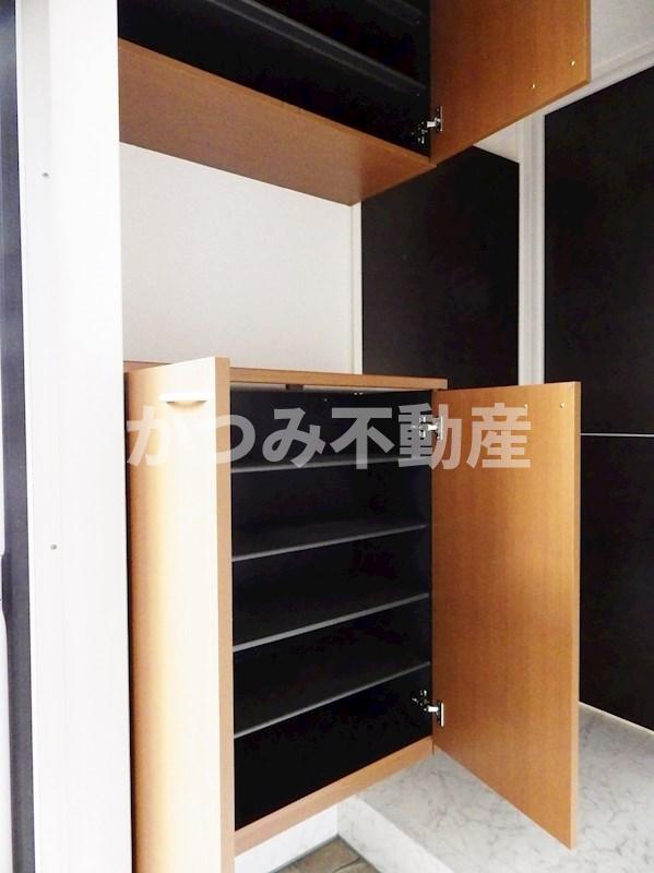 玄関　下駄箱あります（別号室参考写真）