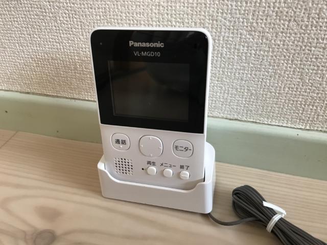 セキュリティ　カメラ付インターホン（イメージ）