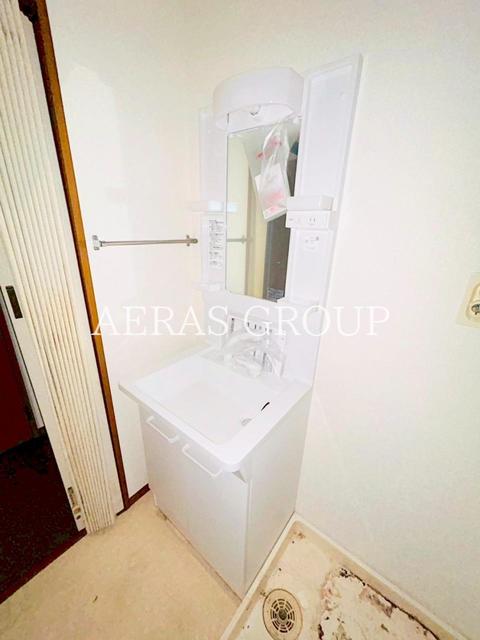 洗面設備　別部屋参考写真。