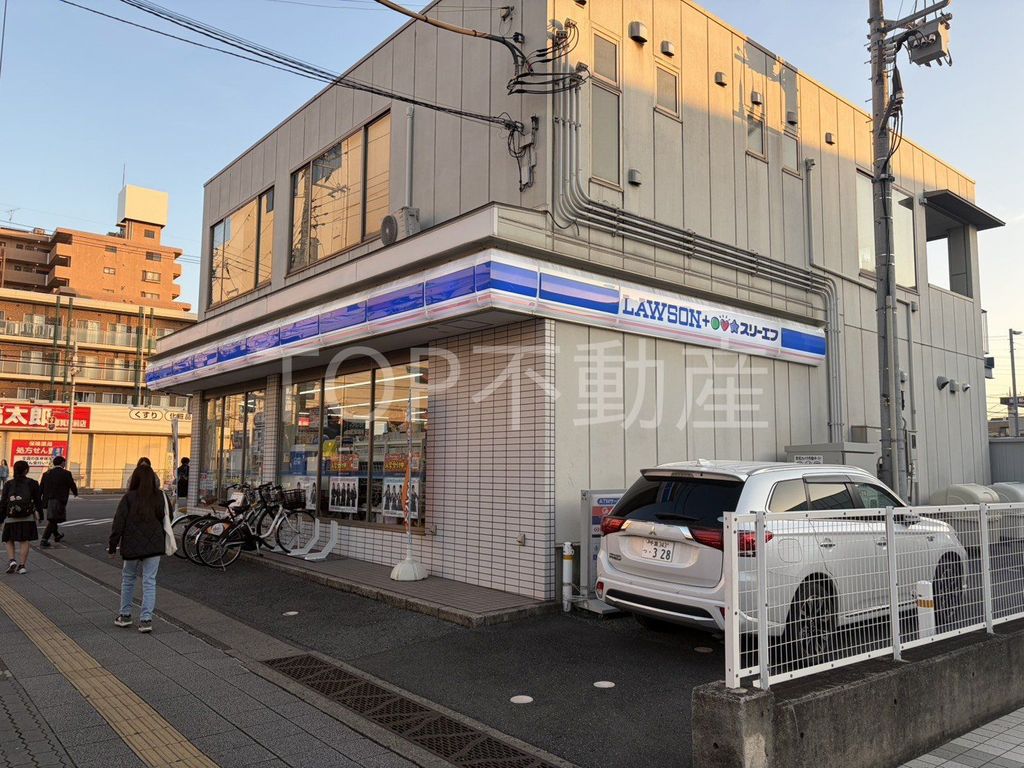 コンビニ　ローソン・スリーエフ都賀駅前店（コンビニ）まで160m