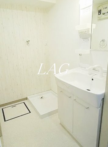 洗面設備　洗面台です。