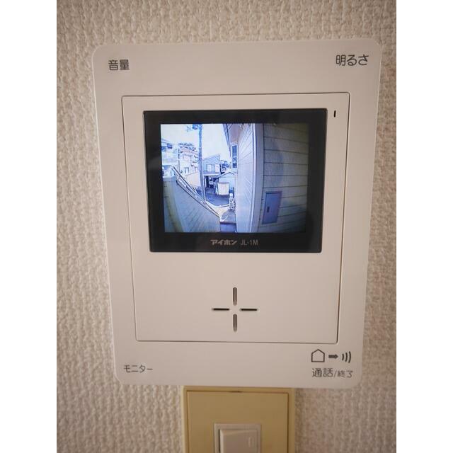 セキュリティ　モニター付きドアホン