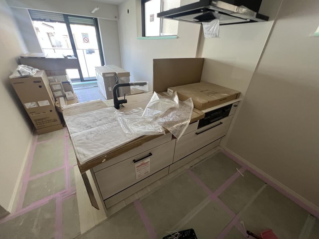 キッチン　※別号室の参考写真となります。