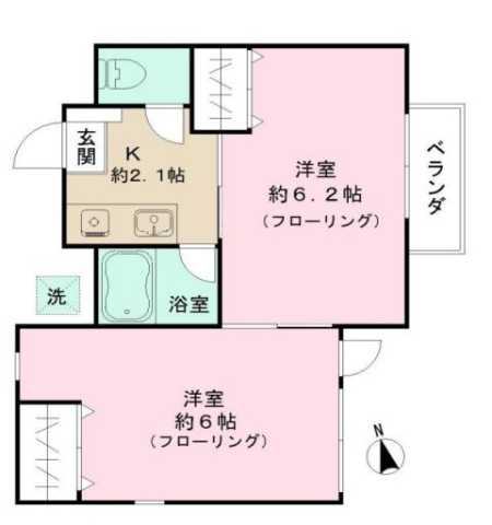 ソレイユ南荻窪の間取り写真