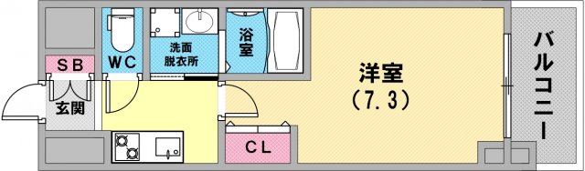 エヴァステージ神戸六甲の間取り写真