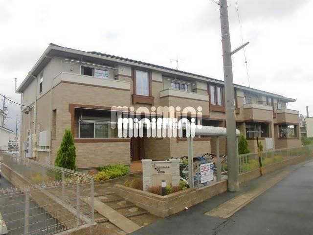建物外観　建物全体やや南向きの東向き
