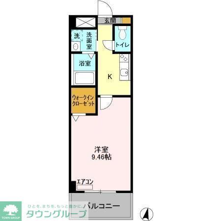 アーバニタの間取り写真