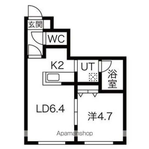 ブランノワール本郷通の間取り写真